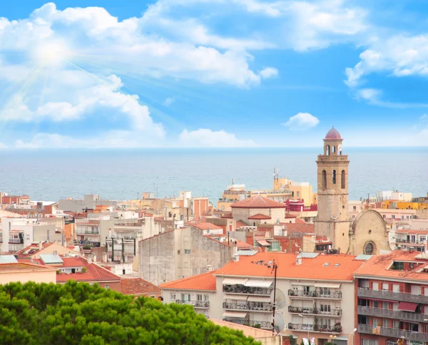 Vakantieoord Calella — Stockfoto