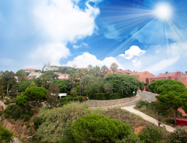 Resort town Calella — Stock Photo, Image