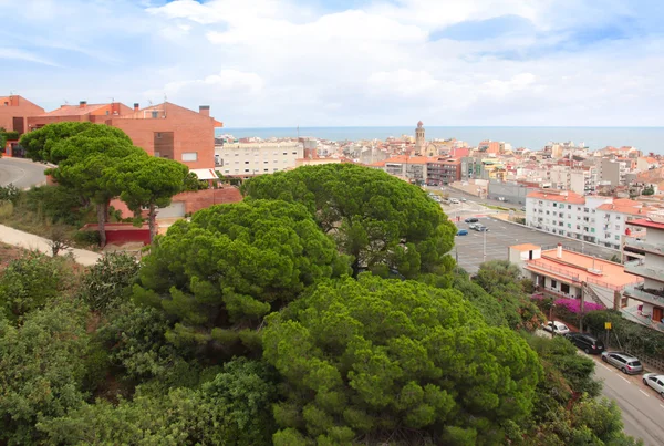 Vakantieoord Calella — Stockfoto