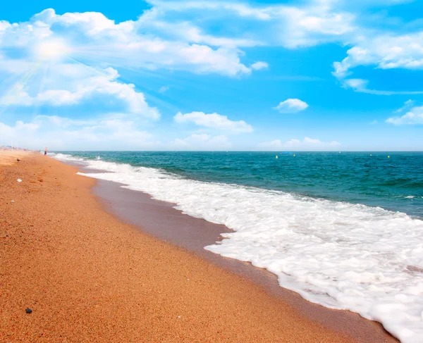 Sandy beach — Stock Photo, Image