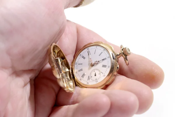 Старий годинник — стокове фото