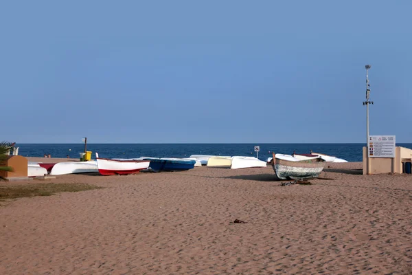 Praia de areia — Fotografia de Stock