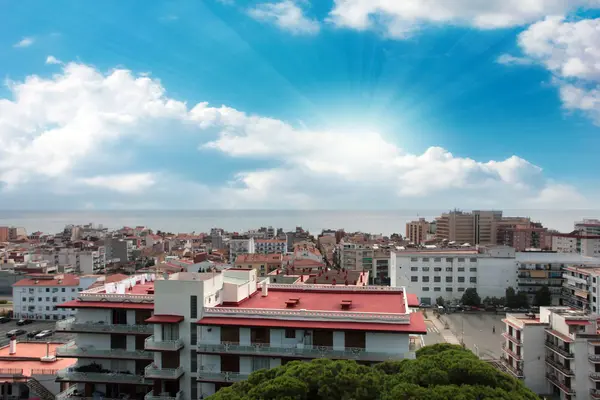 Vakantieoord Calella — Stockfoto