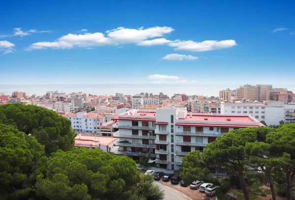 Resort ciudad Calella — Foto de Stock