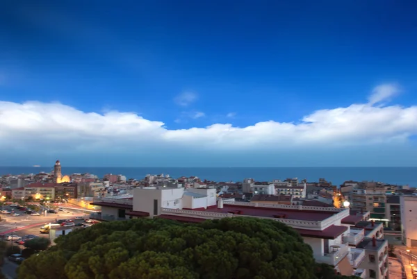 Vakantieoord Calella — Stockfoto