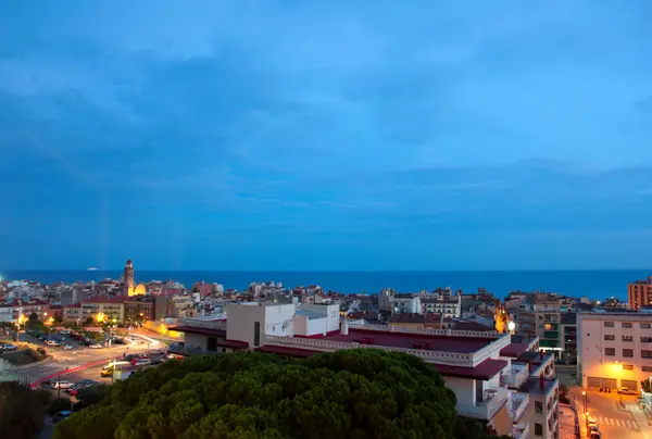 Város Calella — Stock Fotó