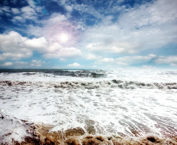 Mare costiero — Foto Stock