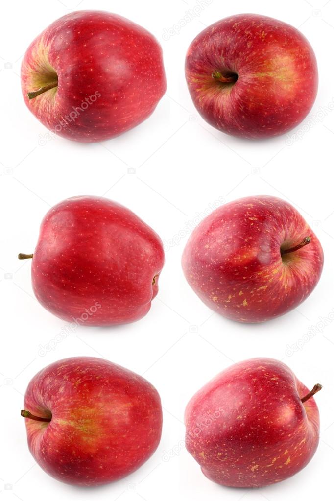 red apple