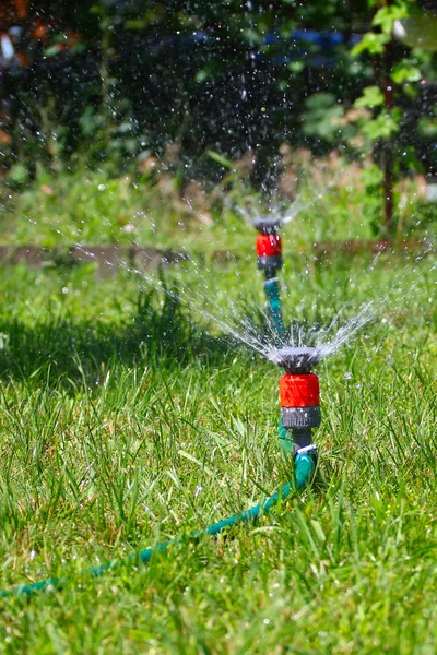 Vatten sprinkler — Stockfoto