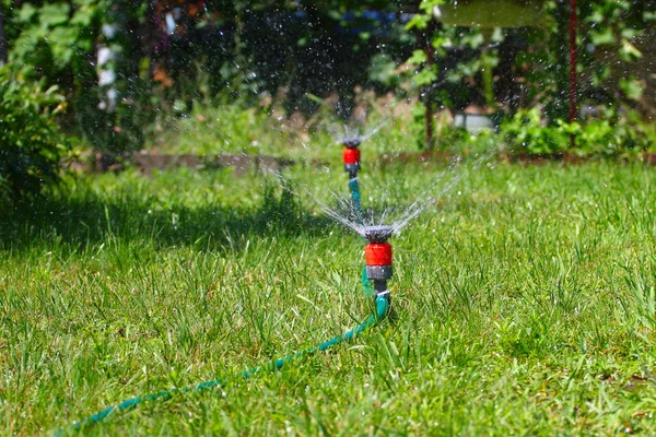 Vatten sprinkler — Stockfoto