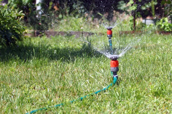 Vatten sprinkler — Stockfoto