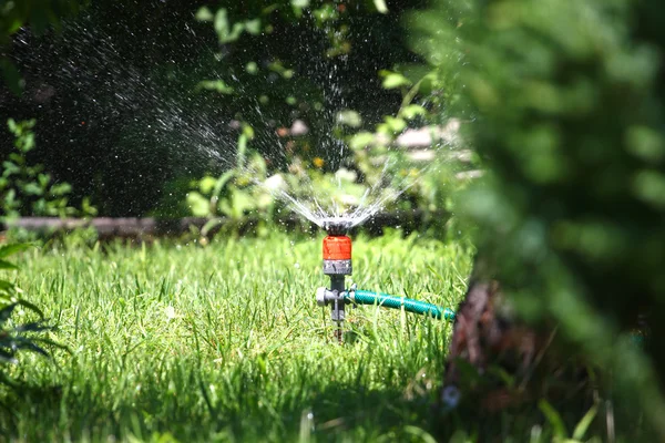 Vatten sprinkler — Stockfoto