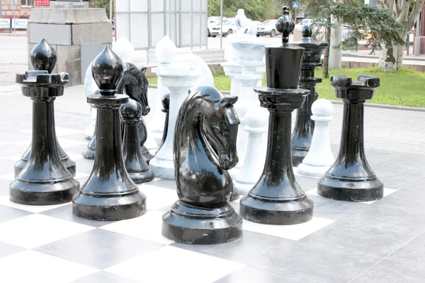 Відкритий шахи — стокове фото