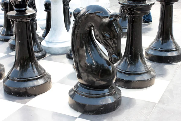 Outdoor chess — Stock Photo, Image