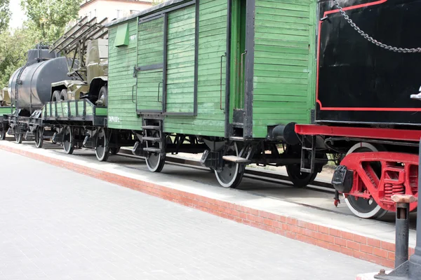 Coche ferroviario — Foto de Stock