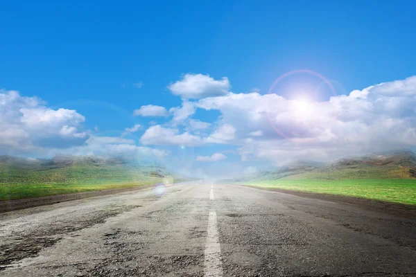 Las carreteras del campo — Foto de Stock