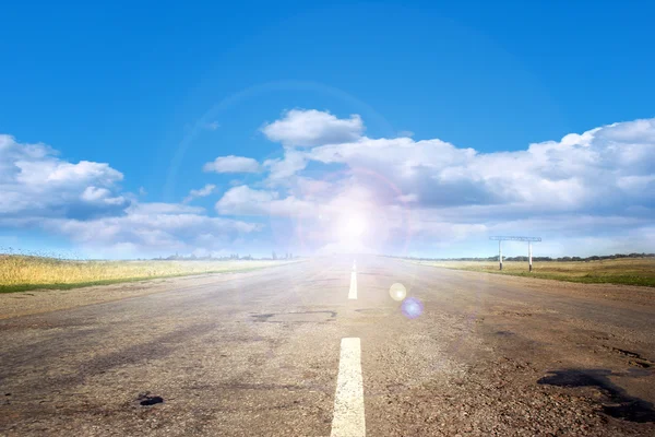 Las carreteras del campo — Foto de Stock