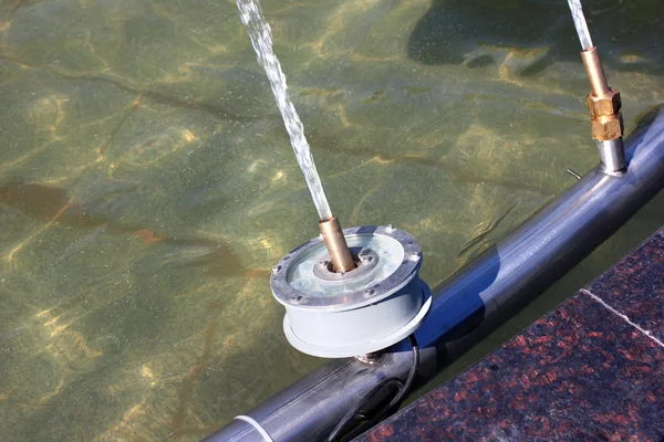 Boquilla de agua de alimentación — Foto de Stock