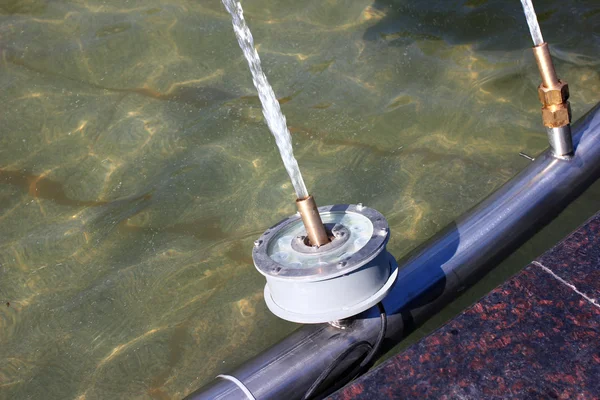 Boquilla de agua de alimentación — Foto de Stock