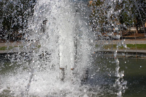 Ugello acqua scena — Foto Stock