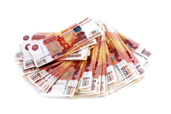 The Russian paper money — Stock Photo, Image