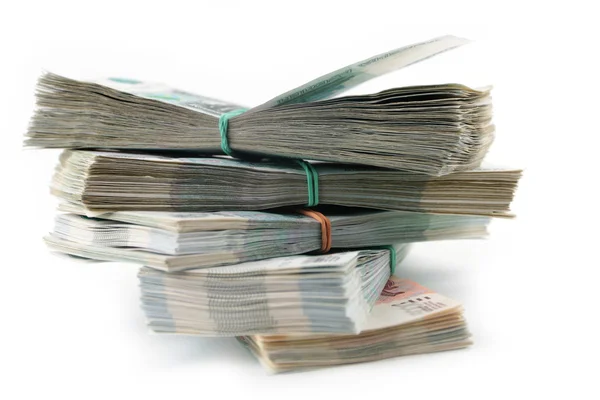 O dinheiro de papel russo — Fotografia de Stock
