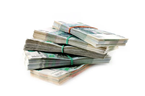 Ryska pappers-pengar — Stockfoto