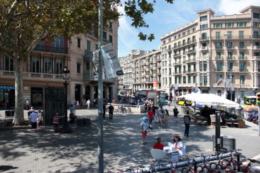 sokaklar ve Binalar Barcelona