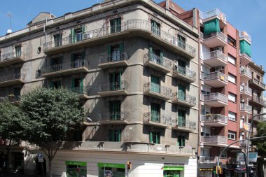 sokaklar ve Binalar Barcelona