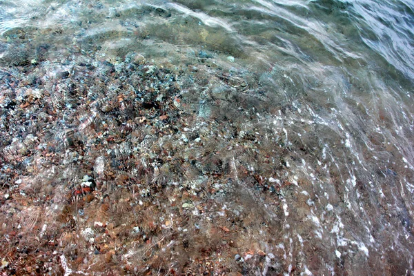 Olas y mar de costa — Foto de Stock