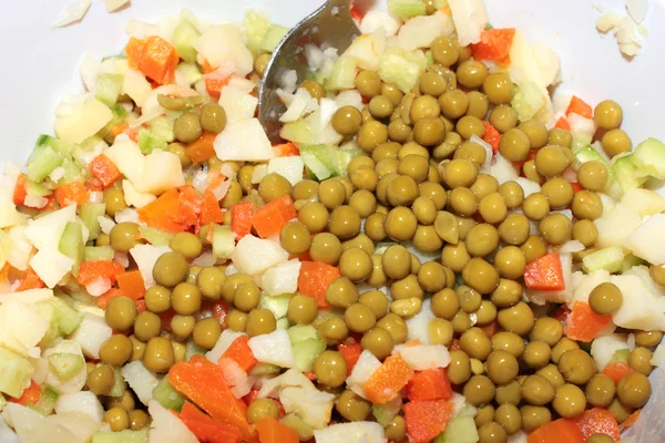 Fresh vegetable salad — Stock Photo, Image