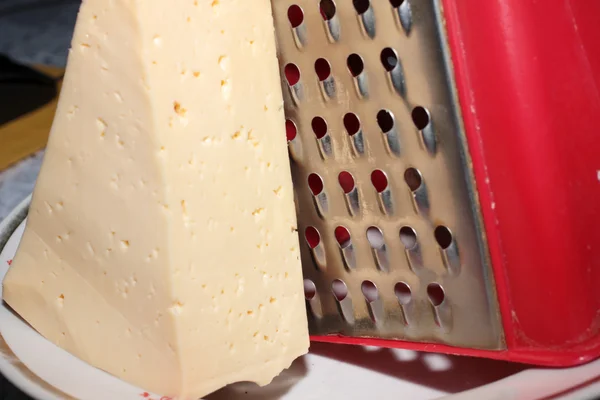 Cheese grater metal — Stock Photo, Image