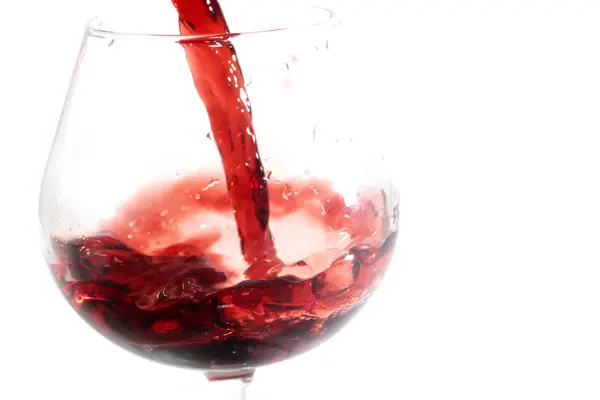 Ein Glas Wein — Stockfoto