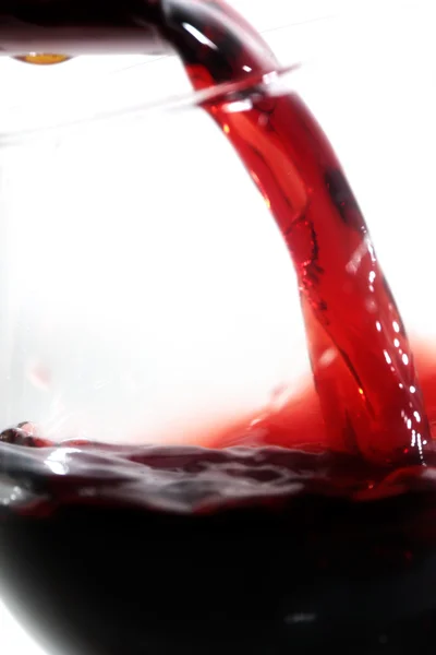 Egy pohár bor. — Stock Fotó