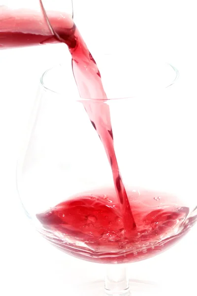 Glas vin — Stockfoto