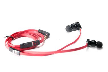 kulaklık parlak kırmızı