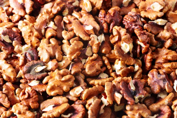 Ripe fruit walnuts — Stock Photo, Image