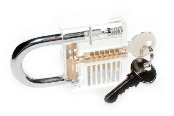 Cerradura y llaves — Foto de Stock