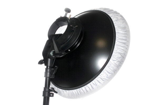 Professional softbox with holder for portrait photography