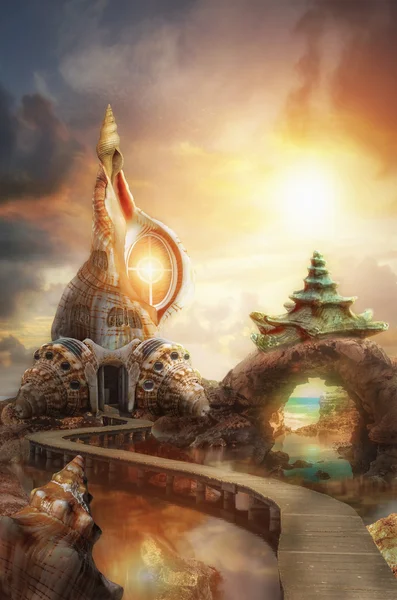 Fantastik kale (deniz hayvanı kabuğu)