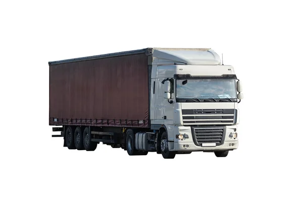 Lading vrachtwagen — Stockfoto