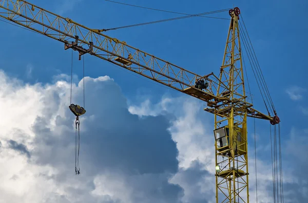 Grúas torre — Foto de Stock