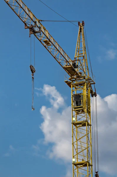 Grúas torre — Foto de Stock