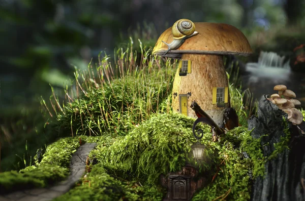 Fairy house (mushroom) — Stock Photo, Image