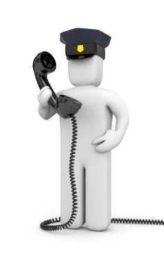 Polis telefon ile