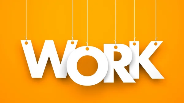 Work word - background — Stock Photo, Image