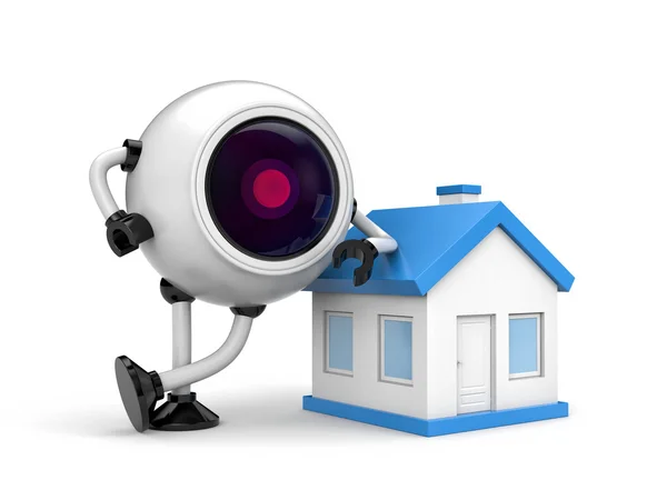 Home security concept — Stock Photo, Image