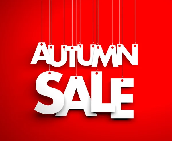 Ilustración venta otoño — Foto de Stock