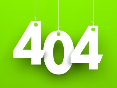 404 hatası. Sayfa bulunamadı