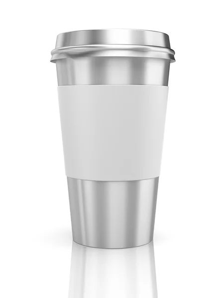 Coffee in thermo cup — Stock Photo, Image